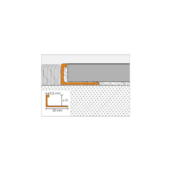 Schluter Schienebasic  nvt MBS125