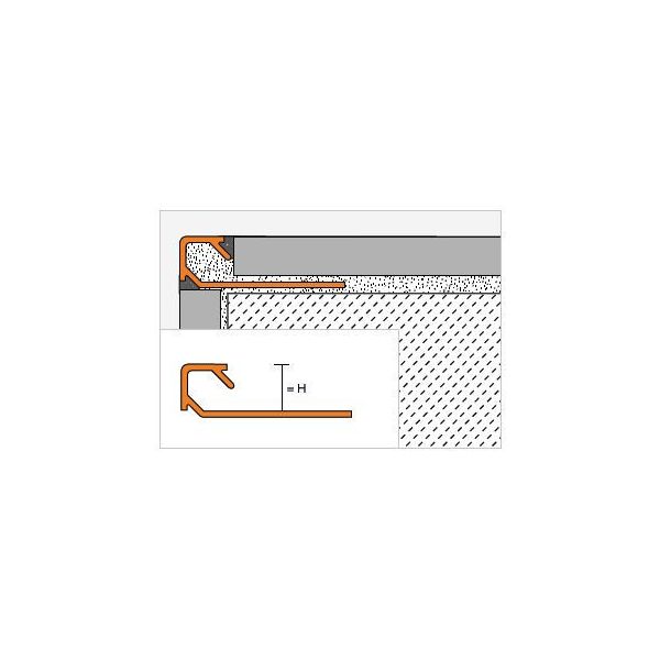 Schluter Quadec  Creme mat Q60TSC/300
