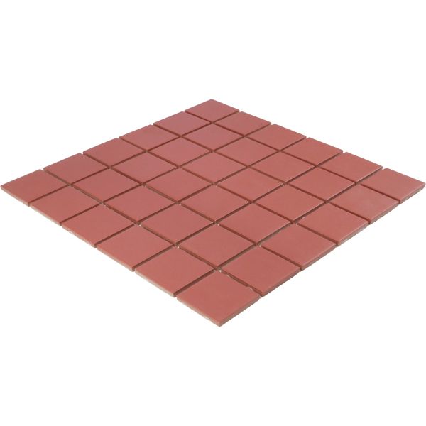 THE MOSAIC FACTORY Patterns Vierkant Terra Cotta Matt
