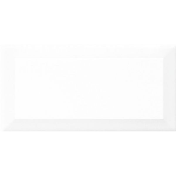 Adex Neri Biselado 7,5x15 Blanco Z