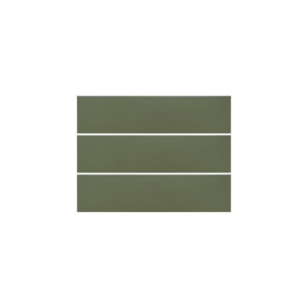 Sottocer Flow 10x40x0,9cm Groen mat SCF1040NO