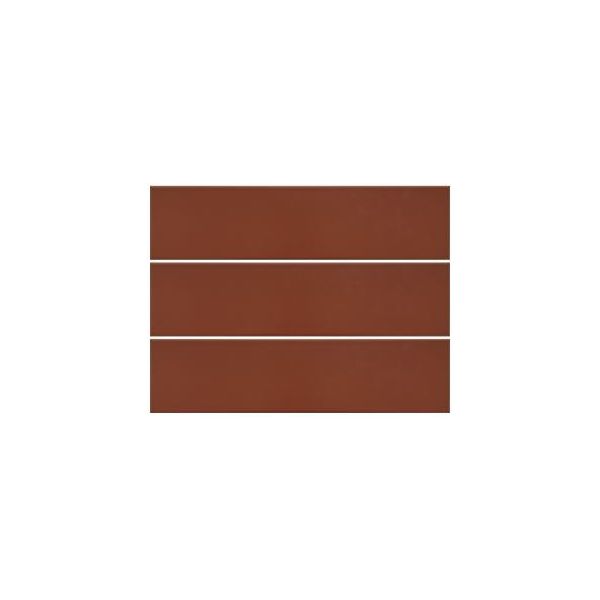 Sottocer Flow 10x40x0,9cm Rood mat SCF1040RU