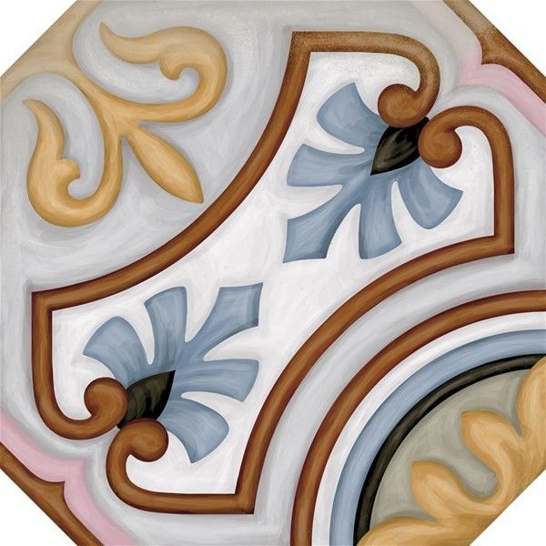Vives Vodevil Octogon Diglas Multi. 20x20
