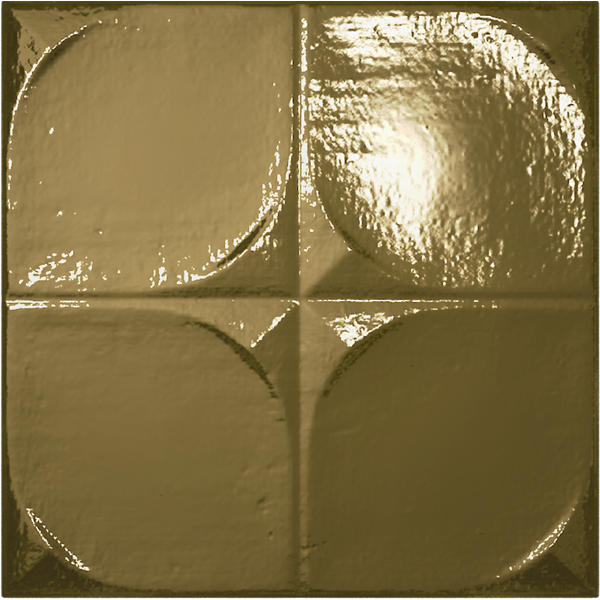 Vives Etnia 13x13 Sindhi Oro