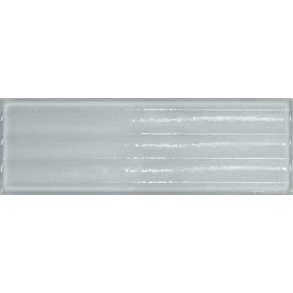 Verde Glassalike 10x30x1cm Blauw glans 1002186
