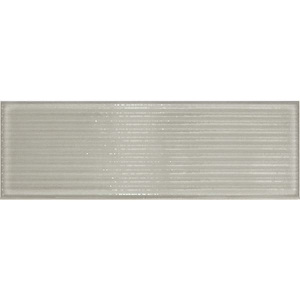 Verde Glassalike 10x30x1cm Grijs glans 1002162