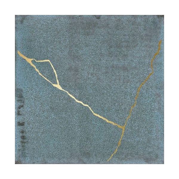WoW Enso 12,5x12,5cm Blue Wandtegel (WE1224)