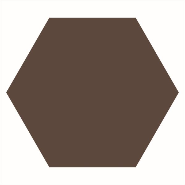 Winckelmans Hexagons 28x29,5cm Bruin 025HE04CF20CHO