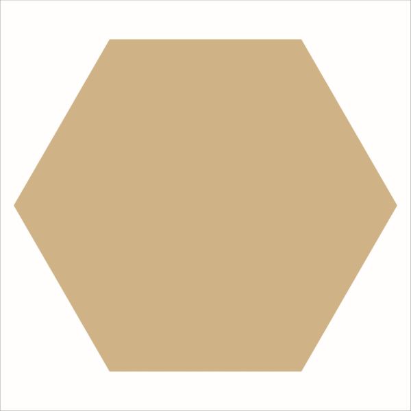 Winckelmans Hexagons 28x29,5cm Bruin 025HE04CF20COG