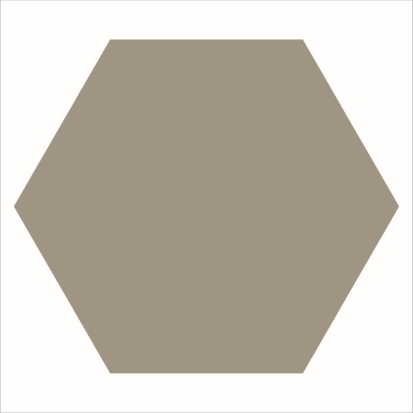 Winckelmans Hexagons 28x29,5cm Grijs 025HE04CF20GRP