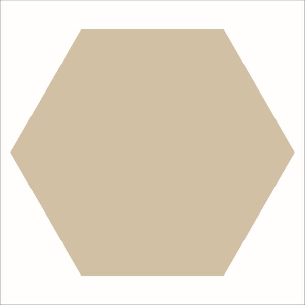 Winckelmans Hexagons 28x29,5cm Bruin 025HE04CF20ONT