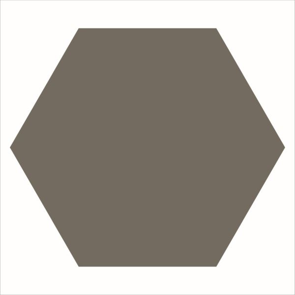 Winckelmans Hexagons 28x29,5cm Antraciet 025HE09CF20ANT