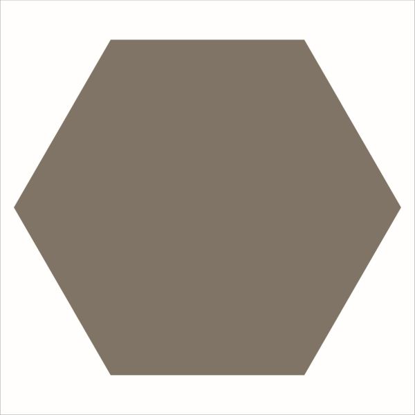 Winckelmans Hexagons 28x29,5cm Grijs 025HE09CF20GRU
