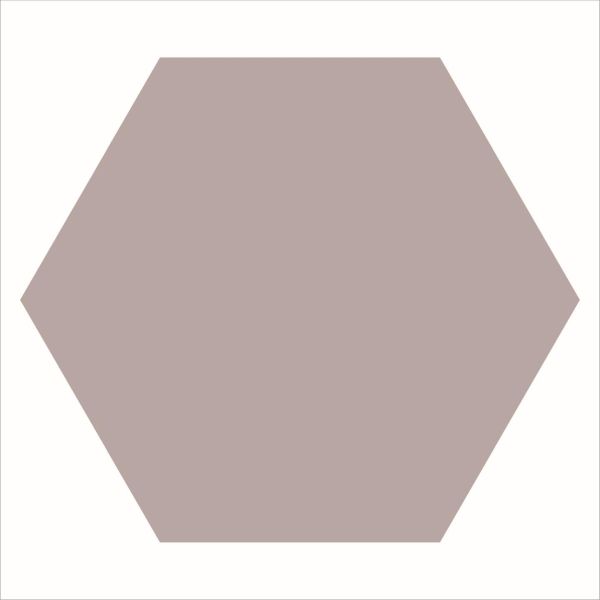 Winckelmans Hexagons 28x29,5cm Paars 025HE09CF20PAR