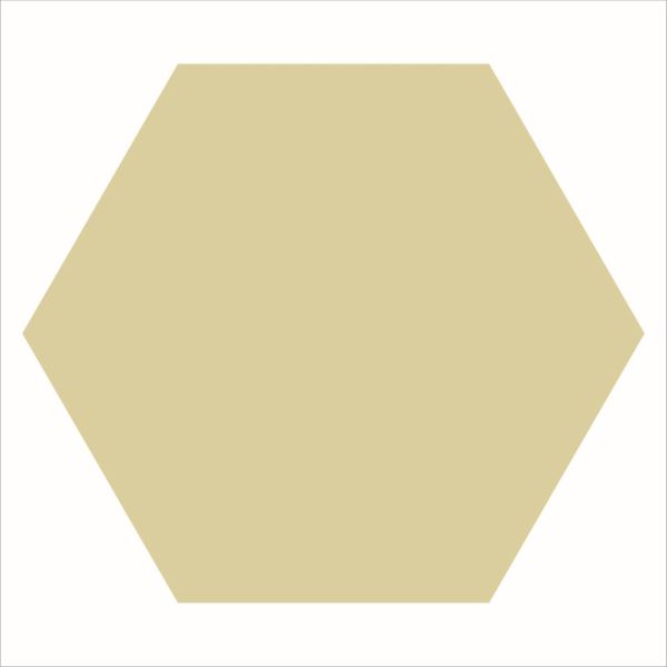 Winckelmans Hexagons 28x29,5cm Creme 025HE09CF20VAN