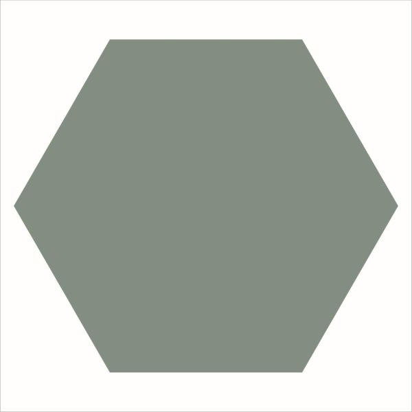 Winckelmans Hexagons 28x29,5cm Groen 025HE09CF20VEU