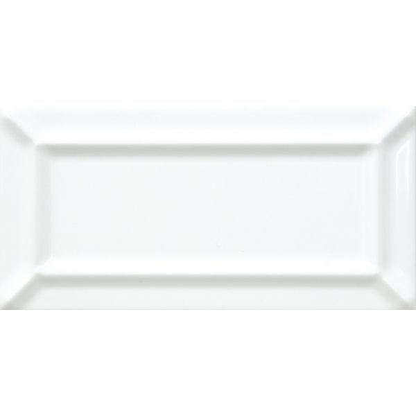 Adex Neri Liso Edge 7,5x15 Blanco Z