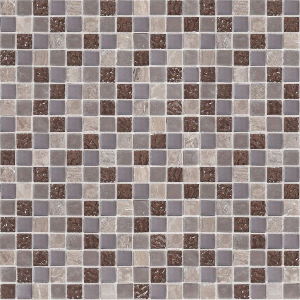 Baerwolf Glasmix 29,8x29,8cm Bruin (GL-2497)