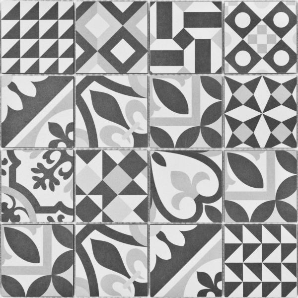Baerwolf Patchwork 31,8x31,8cm Multicolor (KEG-14072)
