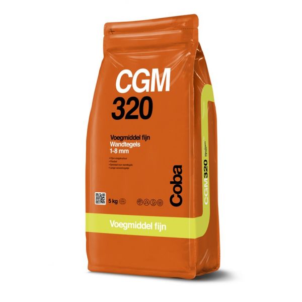 Coba Voegproducten  voegWit Voeg (CGM320 WIT 5KG)