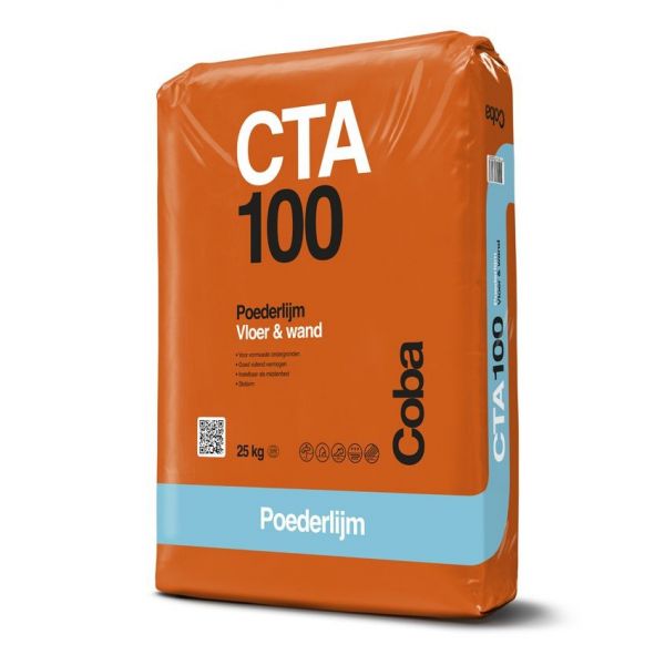Coba Poederlijmen  nvt Lijm (CTA100 WIT 25KG)