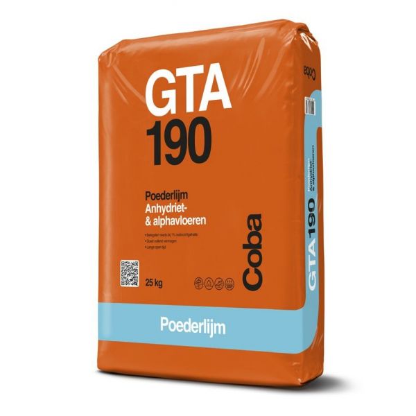 Coba Poederlijmen  Onbekend Lijm (GTA190 25KG)