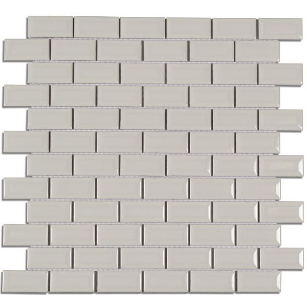 Alicon Metro 32,2x29,8cm Wit Mozaïek (Mini Metro Mosaic White Gloss) direct online kopen
