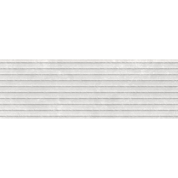 Saloni B-stone Wit 25x75cm (B-Stone Outline Ceniza Decor)
