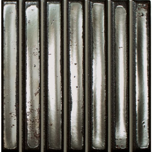 CeraVision London Calling Zilver 11,6x11,6cm (London Calling Bars Silver)