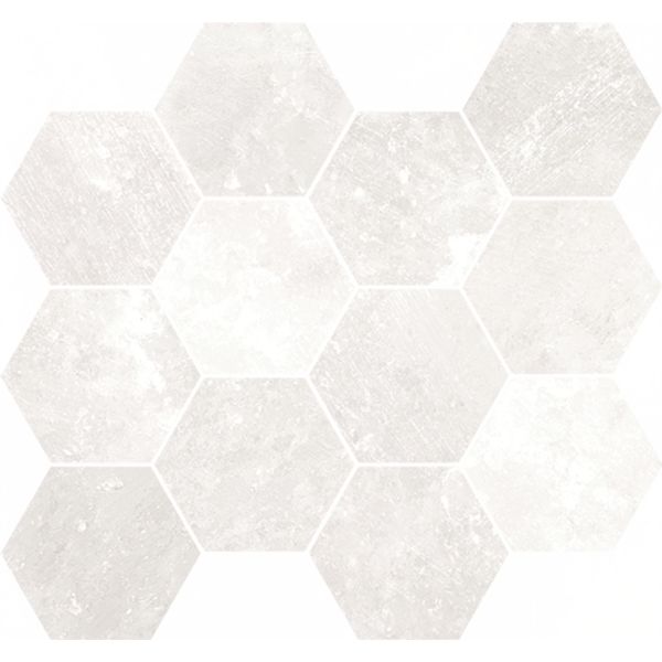 CeraVision Salt Stone Wit 30x34cm (Salt Stone Ice Esagono Ceravision)
