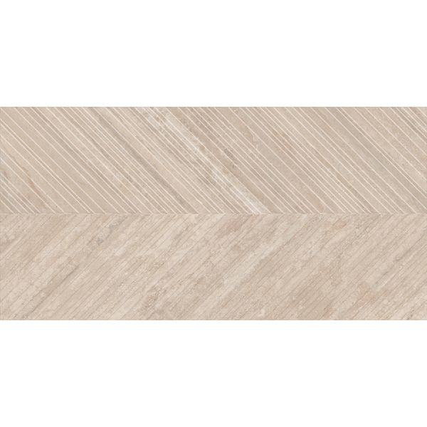 Saloni Travertine Beige 60x120cm (Travertine Chevron Classic Anticato)