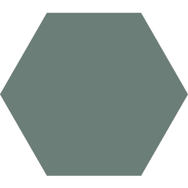 Topcer Field Materials Groen 10x10cm (L4418 Dark Green Hexagon)