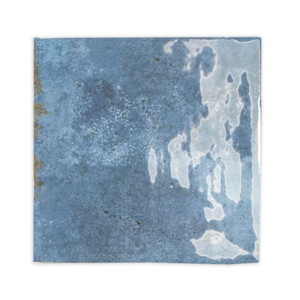 Dna Enamel Blauw 12,5x12,5cm (Enamel Square Ocean)