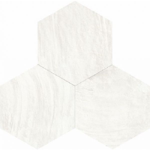 Gazzini Decostyle 22x25cm Wit glans Vloertegel (252202)