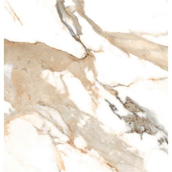 Geo Tiles Crash 120x120cm Beige Mat (0171200070740)