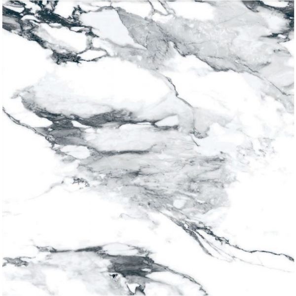 Geo Tiles Crash 120x120cm Wit Glans (0041200120740)