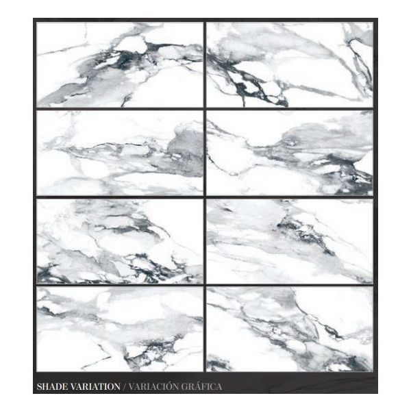 Geo Tiles Crash 30x60cm Wit Glans (0044500120740)