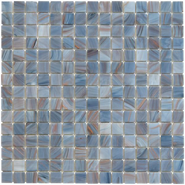 The Mosaic Factory Amsterdam mozaïektegel 32.2X32.2cm Cyaan Glanzend (GMG251) - Vierkant