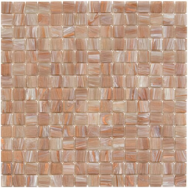 The Mosaic Factory Amsterdam mozaïektegel 32.2X32.2cm Rose Glanzend (GMG471) - Vierkant