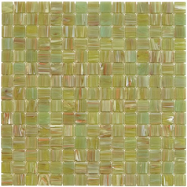 The Mosaic Factory Amsterdam mozaïektegel 32.2X32.2cm Light Green Glanzend (GMG511) - Vierkant
