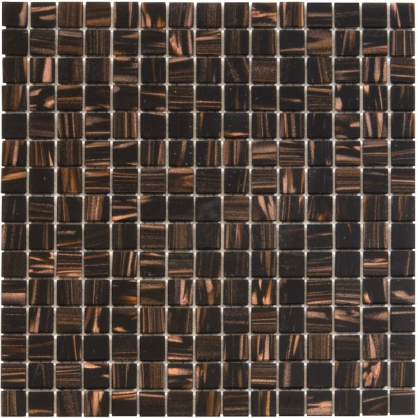 The Mosaic Factory Amsterdam mozaïektegel 32.2X32.2cm Brass Glanzend (GMG631) - Vierkant