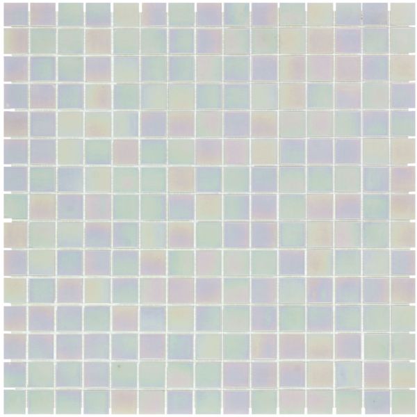 The Mosaic Factory Amsterdam mozaïektegel 32.2X32.2cm Off White Glanzend (GMP114) - Vierkant