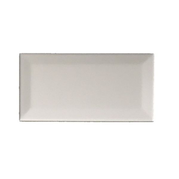 Grandeur Metro 10x20cm Wit glans (Wandtegel) (Metro Bla Bril)