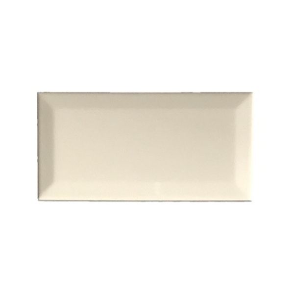Grandeur Metro 10x20cm Beige glans (Wandtegel) (Metro Cream Br )