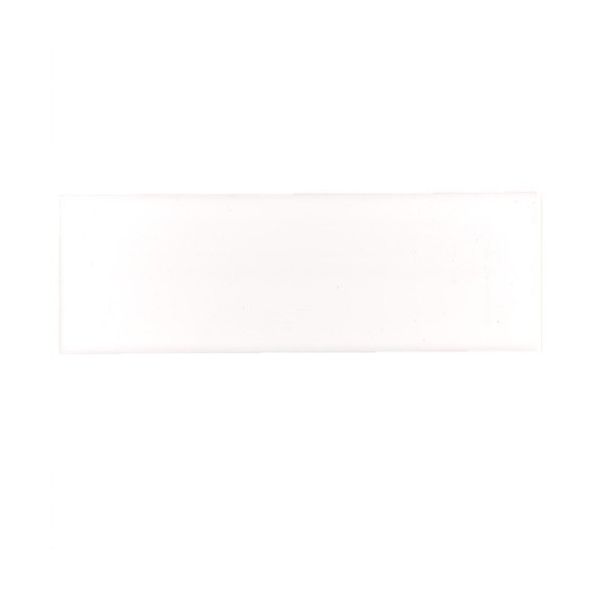 Grandeur Madrid 10x30cm Wit glans (Wandtegel) (Madrid White)