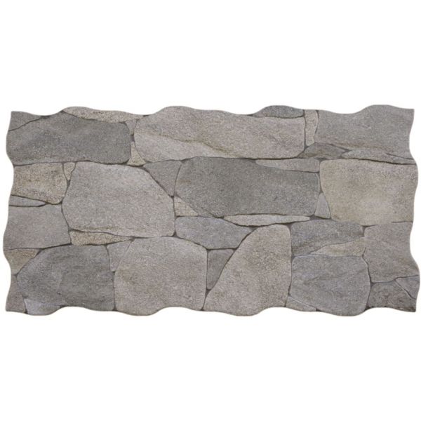 HDC Petra 33,3x65cm Grijs Mat (201964)