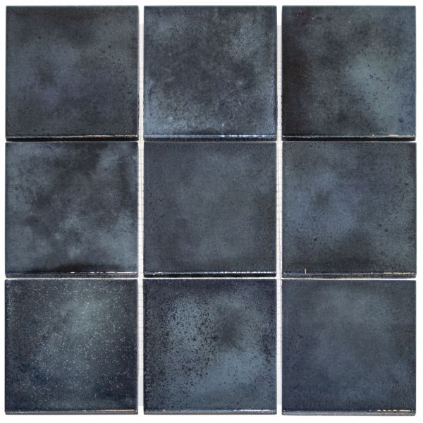 The Mosaic Factory Kasba mozaïektegel 30X30cm Indigo Glanzend (KAG10700) - Vierkant