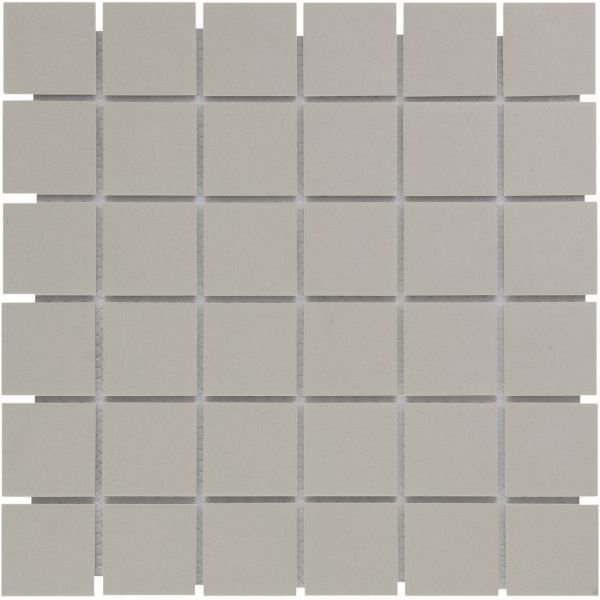 The Mosaic Factory London mozaïektegel 30.9X30.9cm Grey Mat (LO1029) - Vierkant