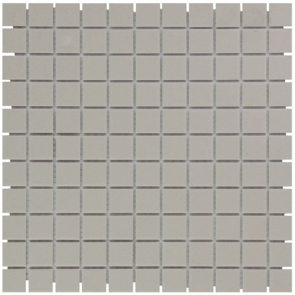 The Mosaic Factory London mozaïektegel 30X30cm Grey Mat (LO2329) - Vierkant
