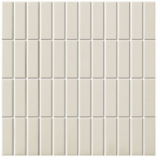 The Mosaic Factory London mozaïektegel 30X30cm White Mat (LO7310) - Rechthoek